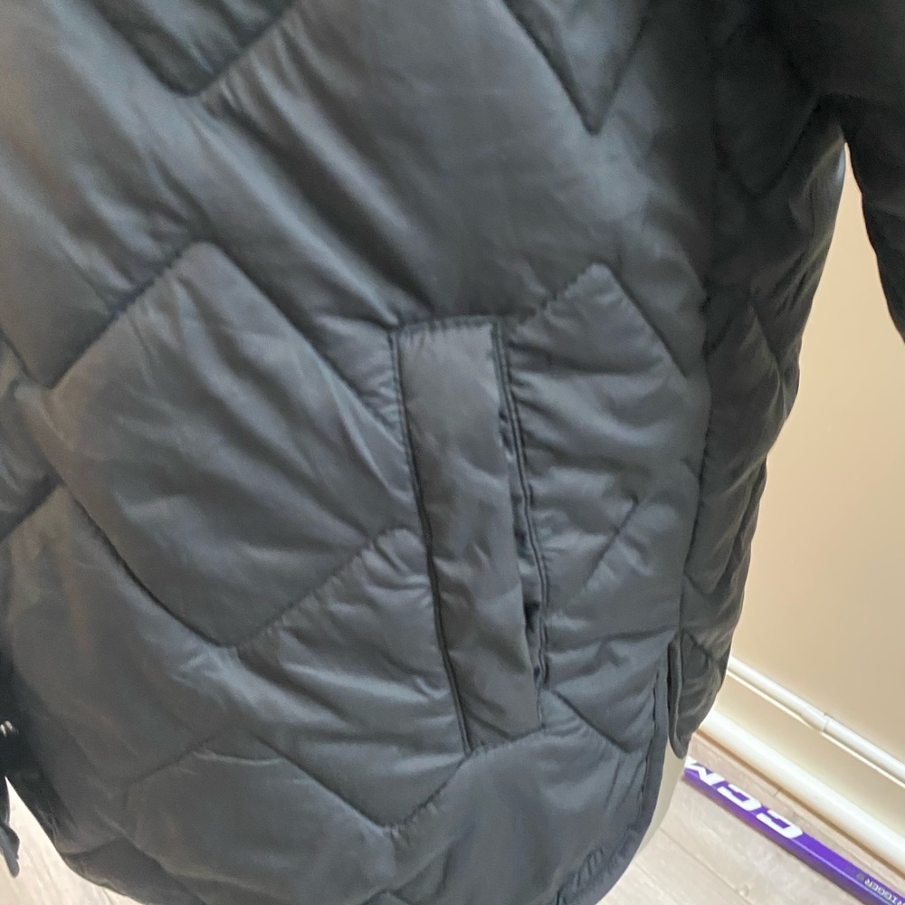 George Dark Gray Quilted Jacket - Picture 3 of 4